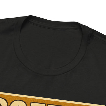 Coal Miner Coffee T-Shirt – Funny Hardworking Mining Graphic Tee, Blue Collar Work Shirt, Gift for Coal Miners and Coffee Lovers, Unisex Bella+Canvas Tee