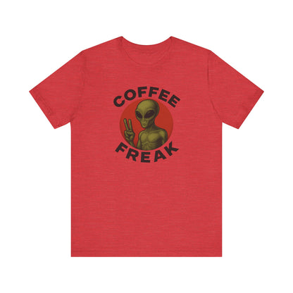 Coffee Freak Unisex Jersey Short Sleeve Tee, Cute Alien Tee, Funny Coffee Shirt for Coffee Lovers, Quirky Graphic Tee, Perfect for [...]