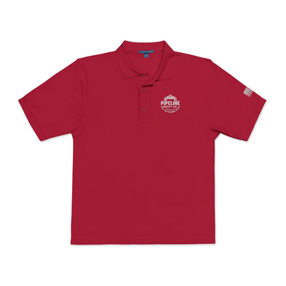 Pipeline Roast Co. Branded Polo – Classic Port Authority Coffee Apparel