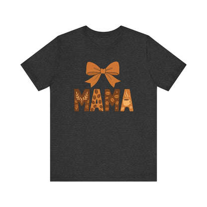 Mama Bow Tee - Cute Mother's Day Gift, Casual Everyday Wear, Family Matching Outfit, Birthday Celebration Top, Gift for Moms