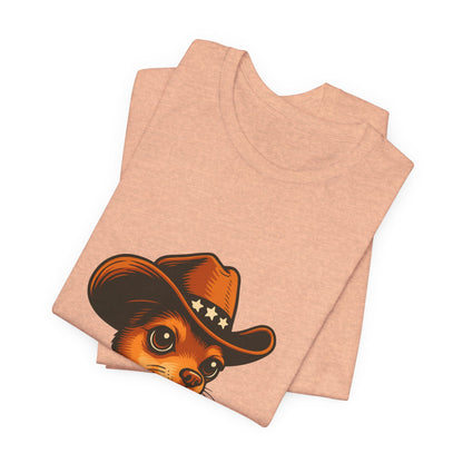 Cowboy Coffee Graphic Tee, Unisex T-Shirt, Funny Coffee Lover Gift, Casual Wear, Coffee Shop Merch