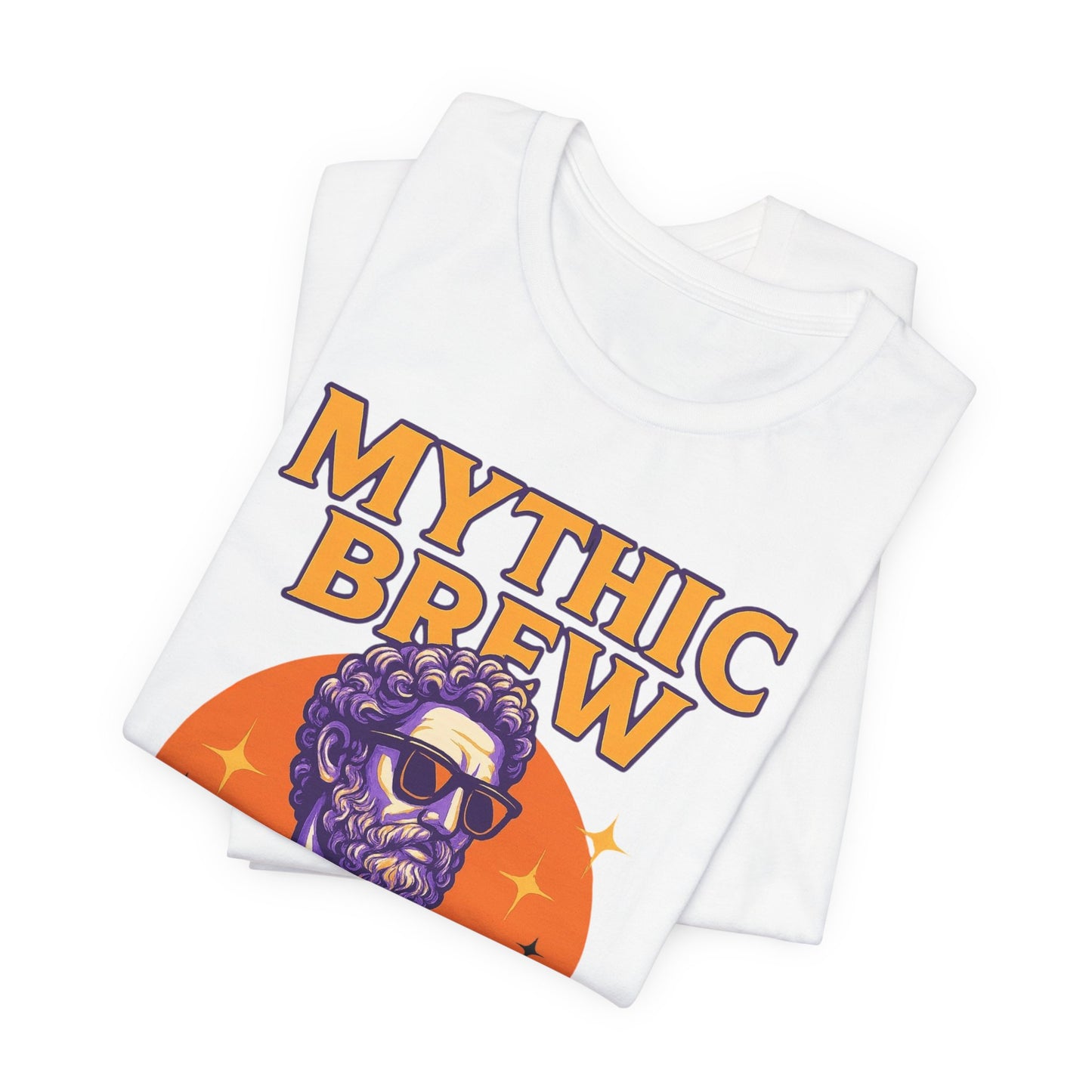 Mythic Brew Tee - Unisex Graphic T-Shirt, Coffee Lover Shirt, Gifts for Him, Vintage Style Tee, Casual Wear