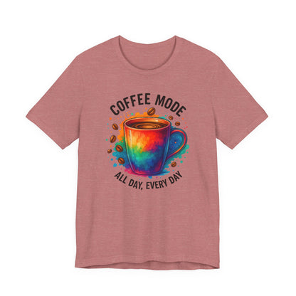 Coffee Lover's Unisex Tee | Fun Graphic Shirt for Coffee Enthusiasts, Gift for Coffee Lovers, Casual Wear, Everyday Comfort