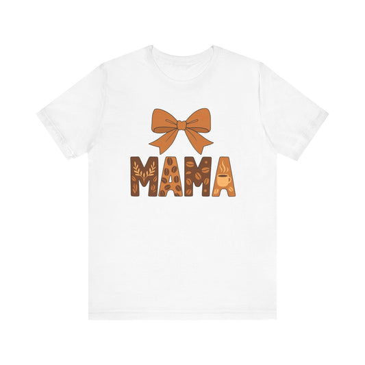 Mama Bow Tee - Cute Mother's Day Gift, Casual Everyday Wear, Family Matching Outfit, Birthday Celebration Top, Gift for Moms