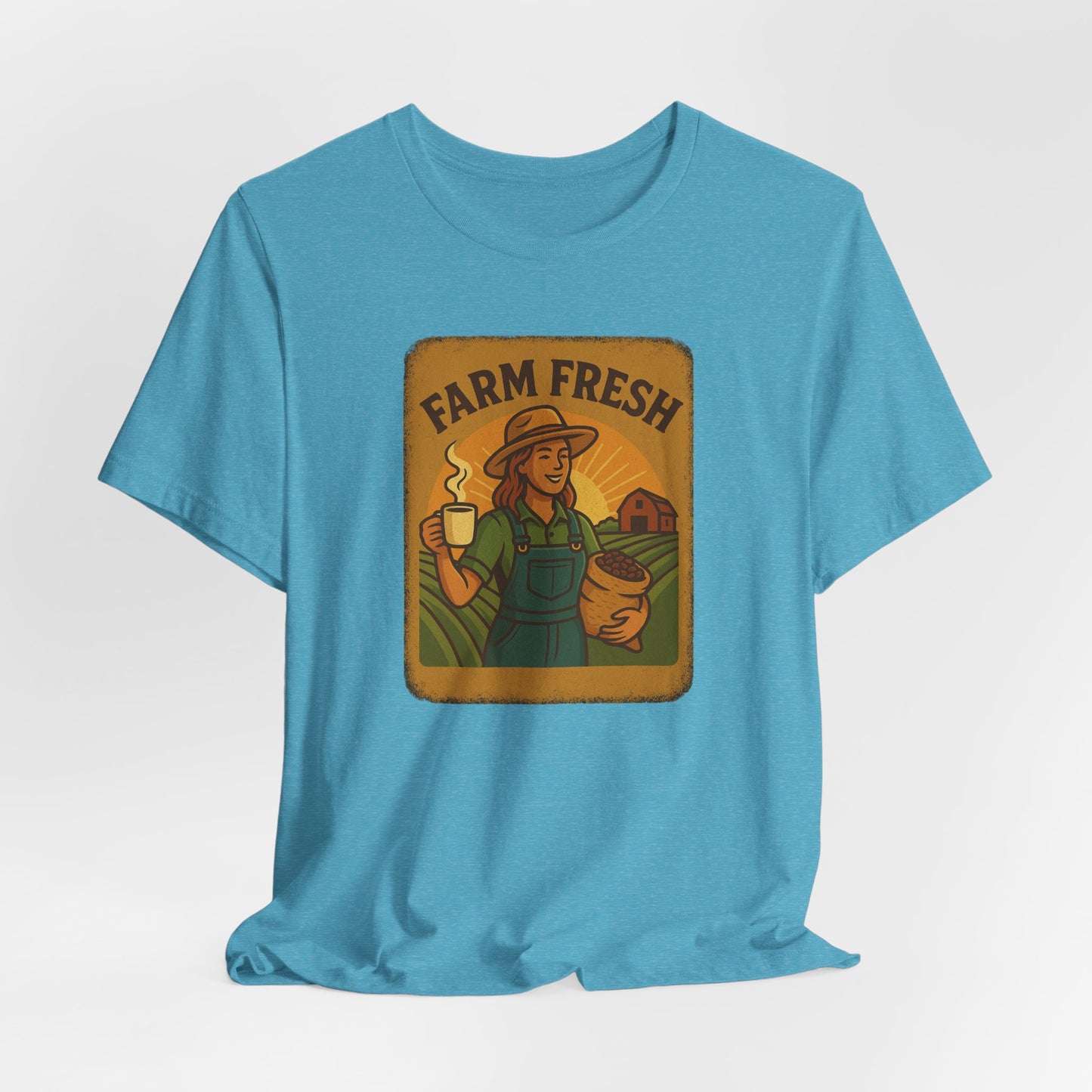 Farm Fresh Unisex Jersey Tee - Pipeline Roast Co.