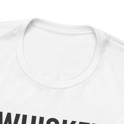Whiskey and Coffee Graphic Tee - Perfect for Coffee Lovers, Gift Idea for Men and Women, Casual Wear, Birthday, Everyday Style