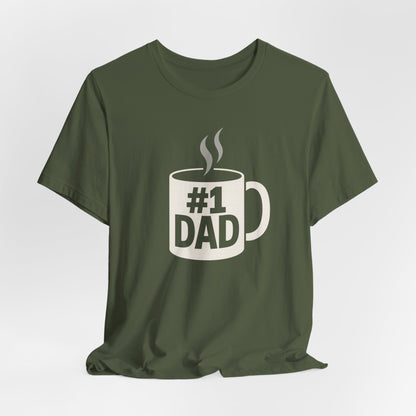 #1 Dad Coffee Tee – Pipeline Roast Co. | Perfect Gift for Hardworking Dads