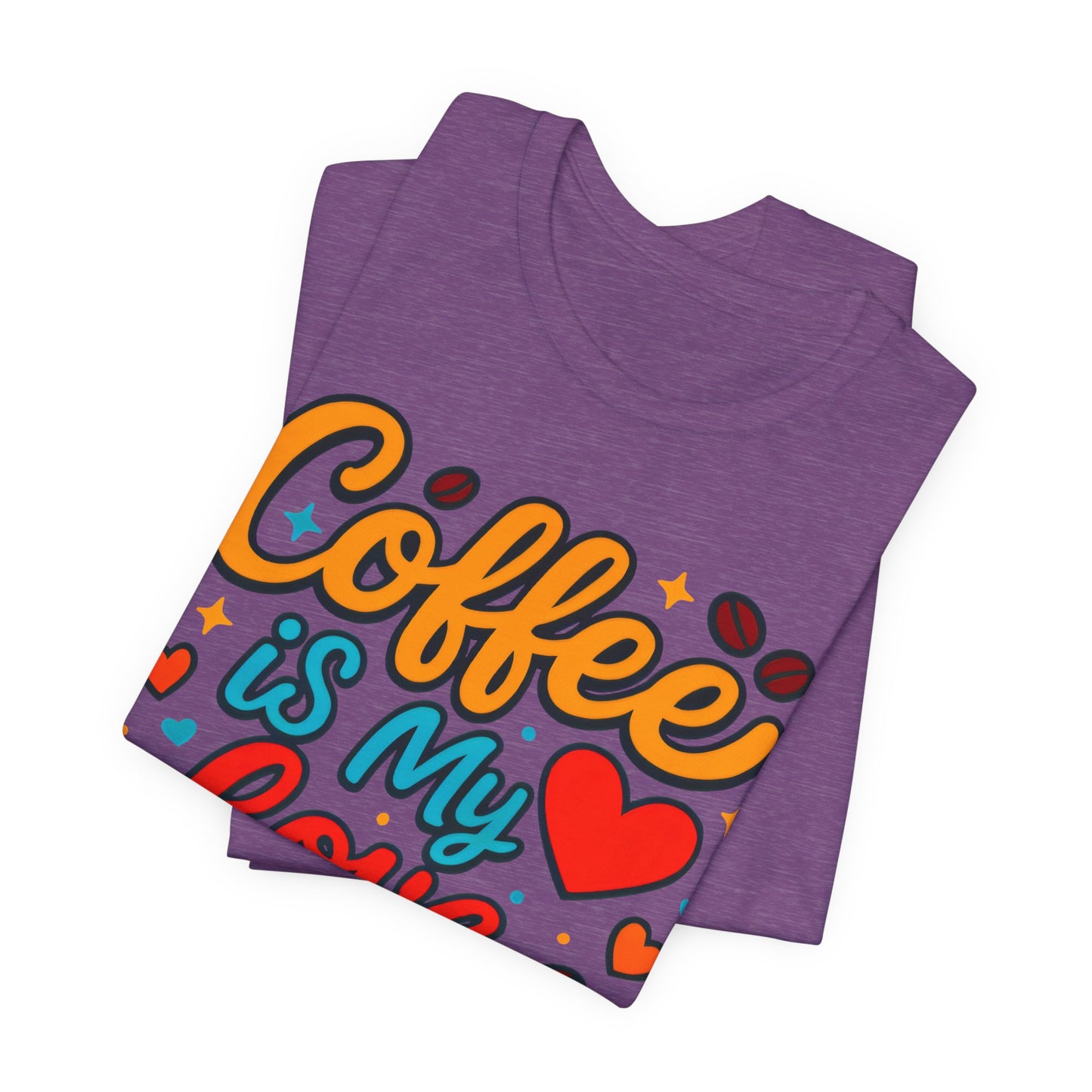 Coffee Lover's Unisex Tee - Perfect Gift for Coffee Enthusiasts, Unique T-Shirt for Baristas, Coffee Break Apparel, Vibrant Casual Wear