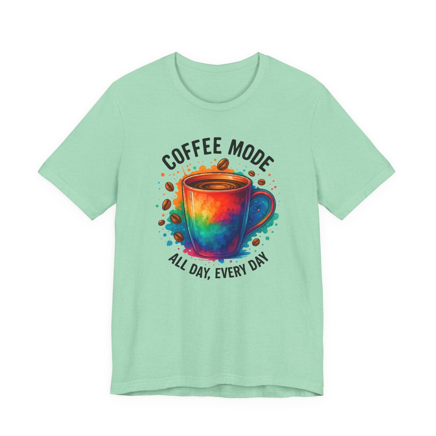 Coffee Lover's Unisex Tee | Fun Graphic Shirt for Coffee Enthusiasts, Gift for Coffee Lovers, Casual Wear, Everyday Comfort