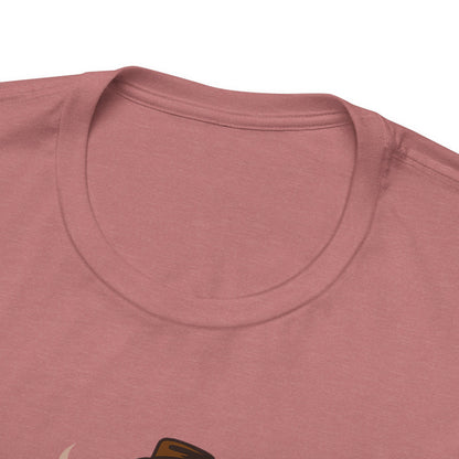 Brew Adventure Tee: Vintage Graphic Unisex Shirt, Coffee Lover Gift, Casual Wear, Hiking Apparel, Men's & Women's Fashion