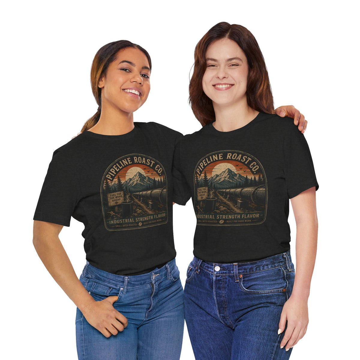 Pipeline Roast Co. Graphic Tee — National Park Style Coffee Shirt