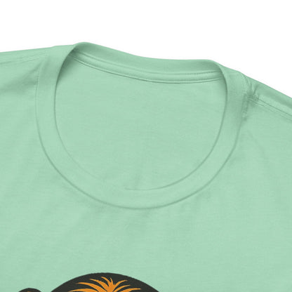 Charming Chimpanzee Coffee Tee, Relaxed Vibes, Gift for Animal Lovers, Everyday Comfort, Perfect for Coffee Lovers