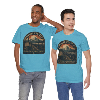 Pipeline Roast Co. Graphic Tee — National Park Style Coffee Shirt