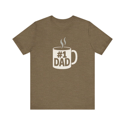 #1 Dad Coffee Tee – Pipeline Roast Co. | Perfect Gift for Hardworking Dads