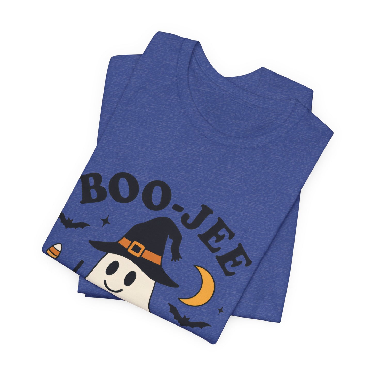 Boo-Jee Coffee Ghost Halloween T-Shirt – Funny Spooky Brew Tee for Coffee Lovers