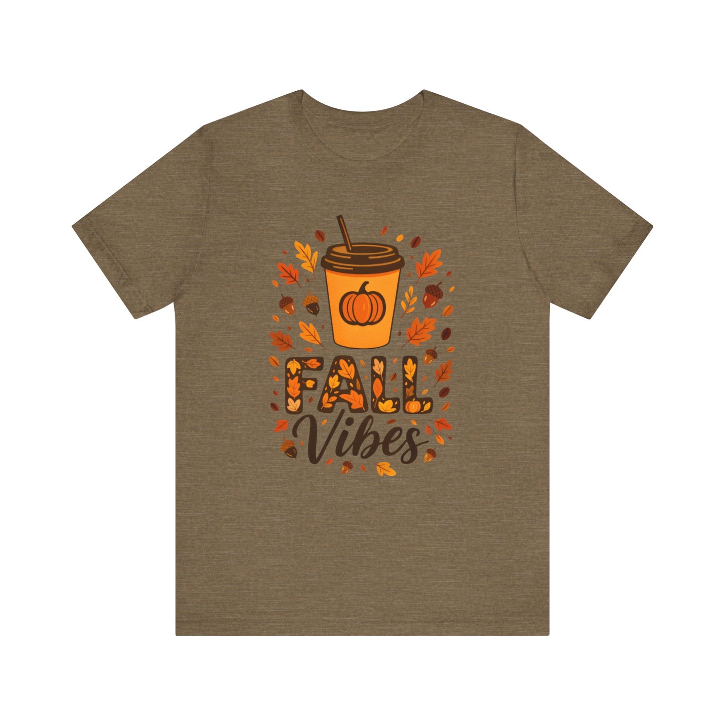 Autumn Coffee Lover Tee - Fall Vibes Unisex Shirt, Perfect for Cozy Days, Pumpkin Spice, Thanksgiving Gift, Seasonal Fashion, Casual Wear