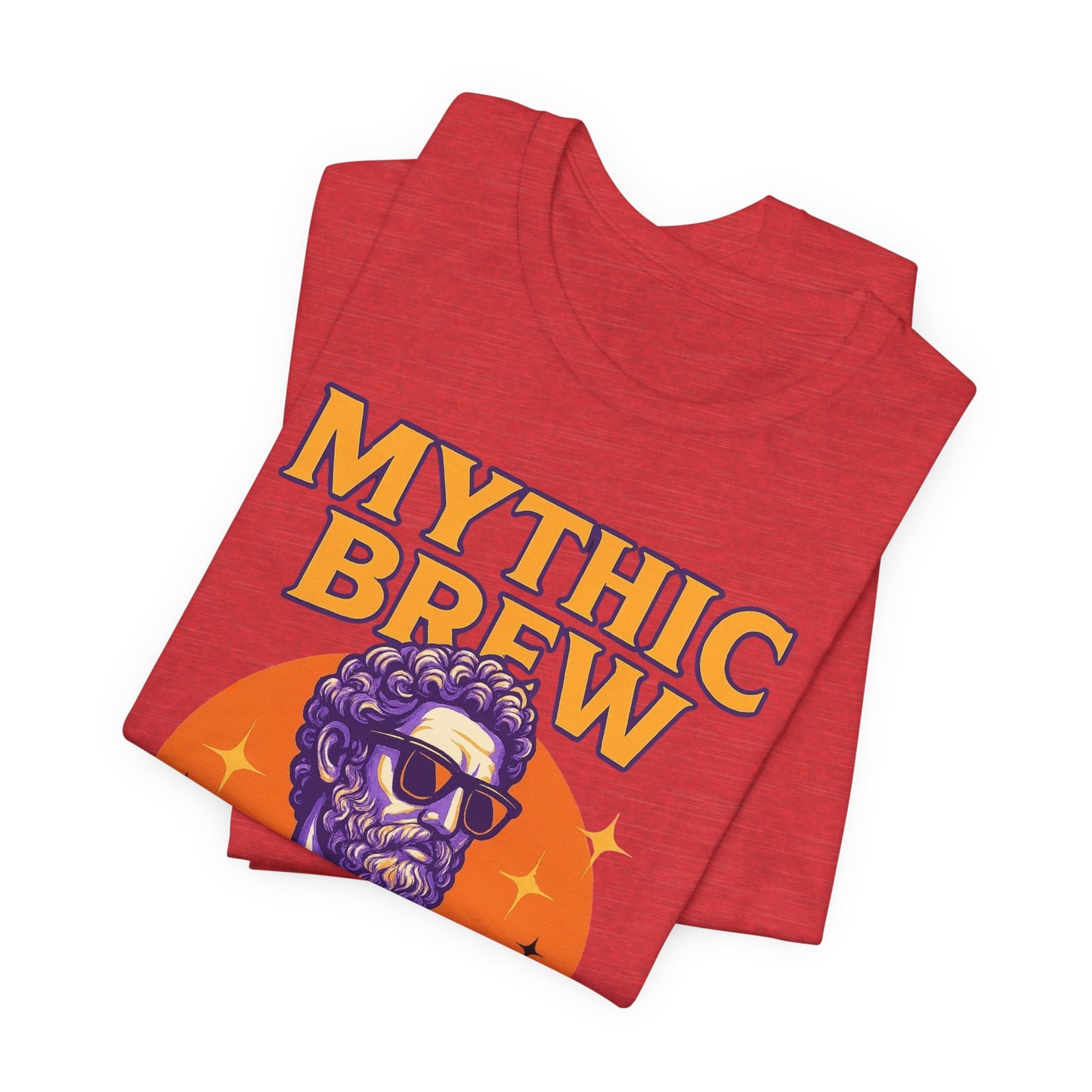 Mythic Brew Tee - Unisex Graphic T-Shirt, Coffee Lover Shirt, Gifts for Him, Vintage Style Tee, Casual Wear