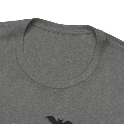 Halloween Ghost Graphic Tee, Spooky T-Shirt, Unisex Short Sleeve Shirt, Fall Fashion, Pumpkin Mug Design