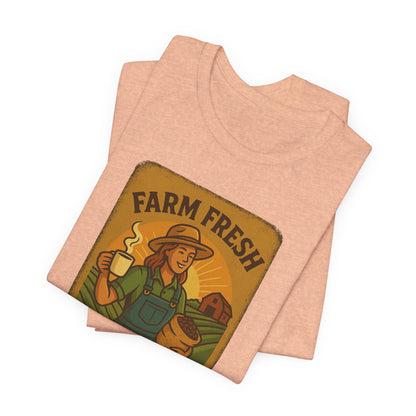 Farm Fresh Unisex Jersey Tee - Pipeline Roast Co.