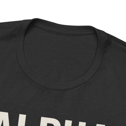 Alpha Fuel Unisex Tee, Coffee Lover T-Shirt, Gift for Baristas, Dog and Cat Owners Gift, Casual Everyday Wear