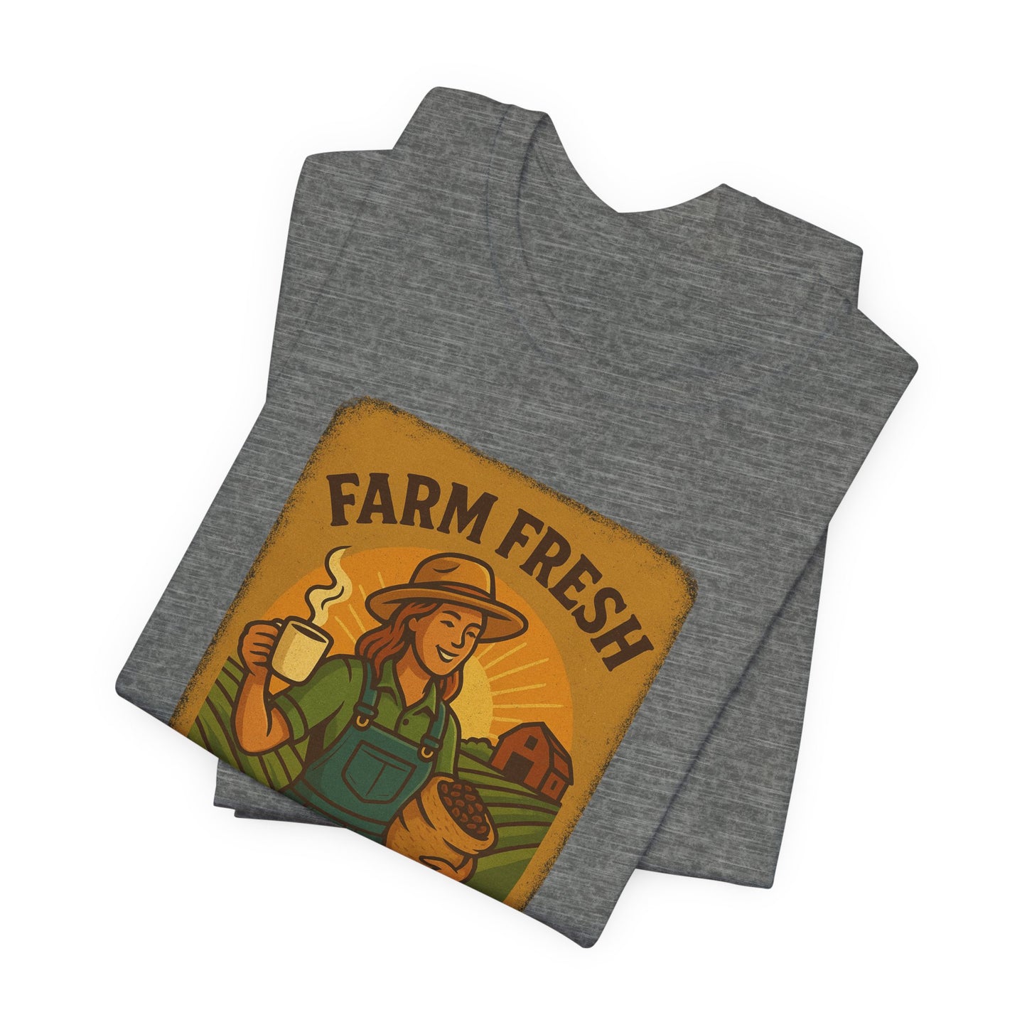Farm Fresh Unisex Jersey Tee - Pipeline Roast Co.