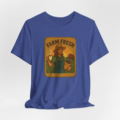 Farm Fresh Unisex Jersey Tee - Pipeline Roast Co.