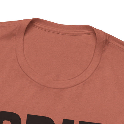 Bold Grit Tee for Coffee Lovers, Casual Unisex Shirt, Perfect Gift for Baristas, Coffee Enthusiasts, Motivational Apparel