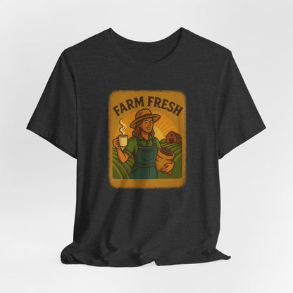 Farm Fresh Unisex Jersey Tee - Pipeline Roast Co.