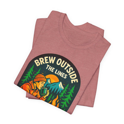 Outdoor Adventure Tee with Retro Campfire Design, Unisex Casual Shirt, Perfect for Camping, Hiking, Gifts for Nature Lovers, Outdoor [...]