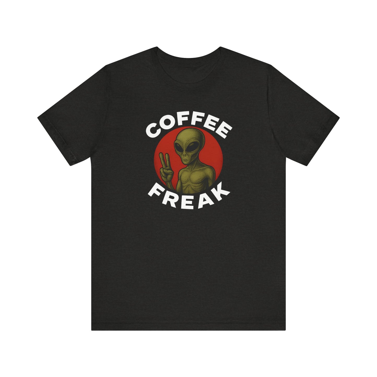 Coffee Freak Unisex Jersey Short Sleeve Tee, Cute Alien Tee, Funny Coffee Shirt for Coffee Lovers, Quirky Graphic Tee, Perfect for [...]