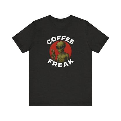 Coffee Freak Unisex Jersey Short Sleeve Tee, Cute Alien Tee, Funny Coffee Shirt for Coffee Lovers, Quirky Graphic Tee, Perfect for [...]