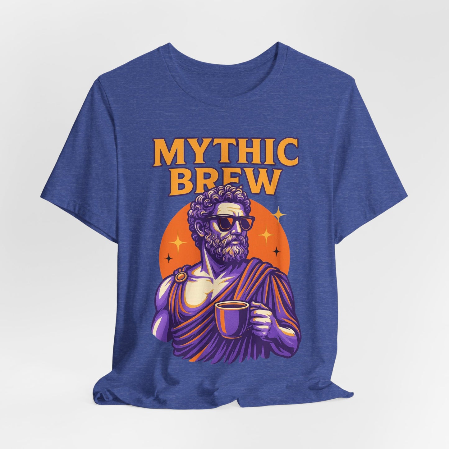 Mythic Brew Tee - Unisex Graphic T-Shirt, Coffee Lover Shirt, Gifts for Him, Vintage Style Tee, Casual Wear