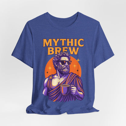 Mythic Brew Tee - Unisex Graphic T-Shirt, Coffee Lover Shirt, Gifts for Him, Vintage Style Tee, Casual Wear