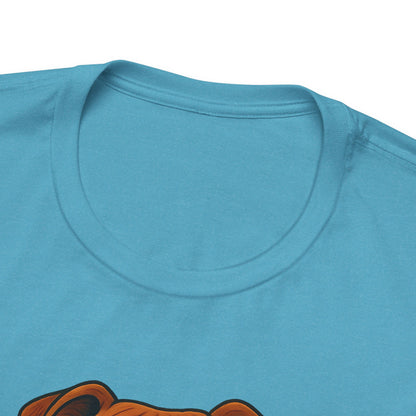 Festive Dog Lover Tee, Holiday T-Shirt, Pet Owner Gift, Christmas Apparel, Unisex Short Sleeve Shirt, Cute Dog Shirt