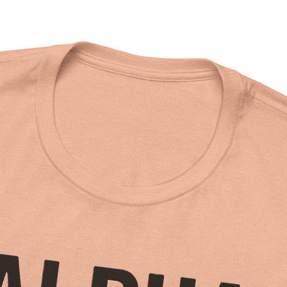 Alpha Fuel Unisex Tee, Coffee Lover T-Shirt, Gift for Baristas, Dog and Cat Owners Gift, Casual Everyday Wear