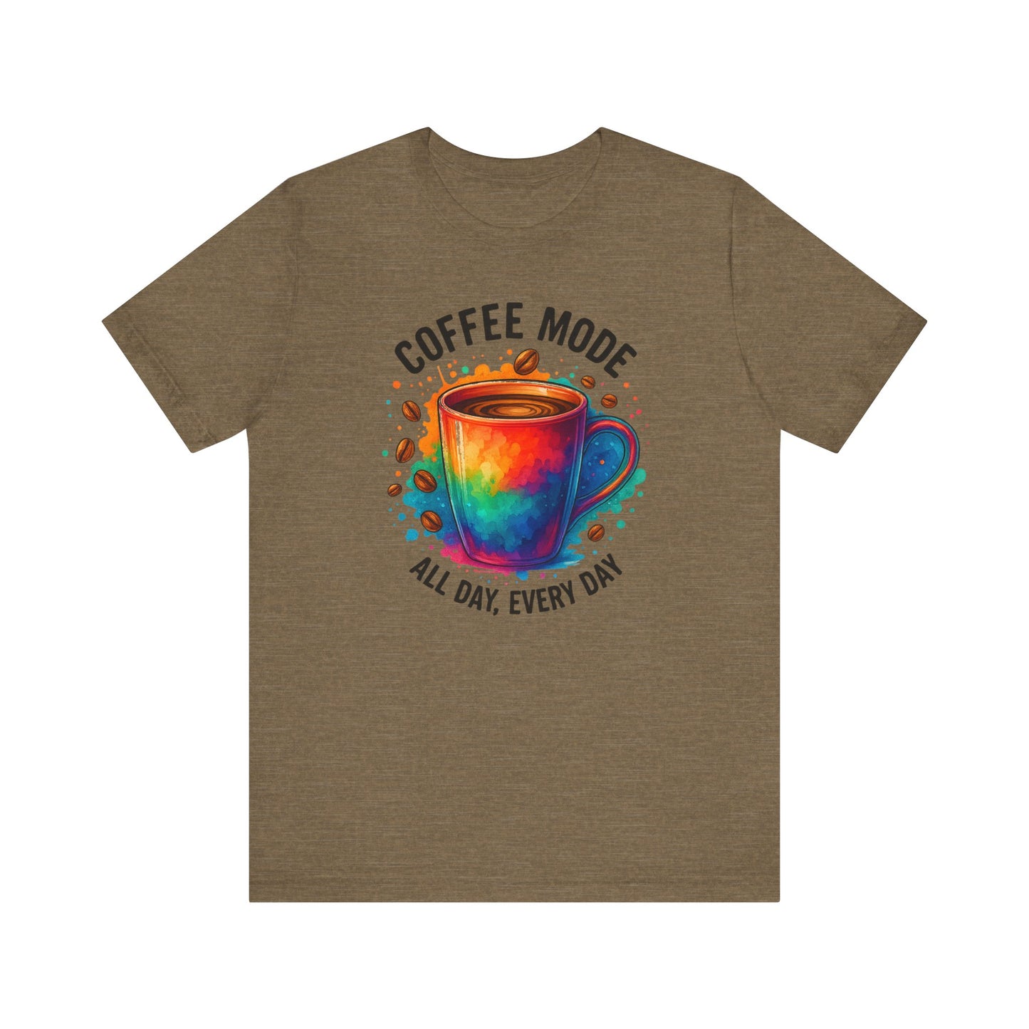 Coffee Lover's Unisex Tee | Fun Graphic Shirt for Coffee Enthusiasts, Gift for Coffee Lovers, Casual Wear, Everyday Comfort