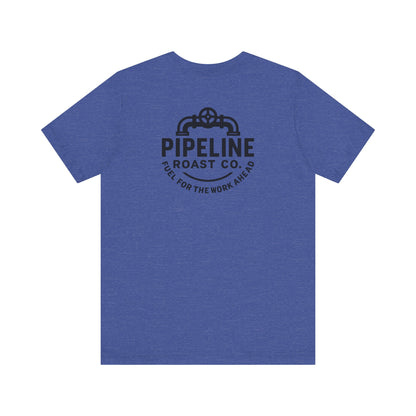 Pipeline Roast Co. Branded Classic Unisex Jersey Short Sleeve Tee - Soft, Breathable Cotton | Bella+Canvas