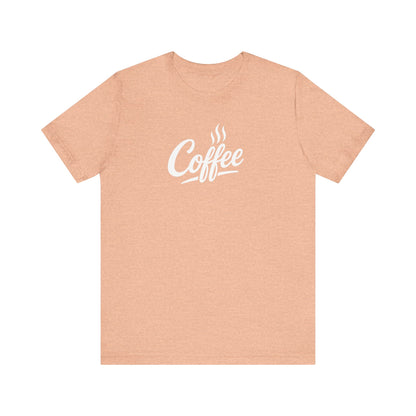 Coffee Lover Unisex Tee, Graphic Tee, Gift for Coffee Enthusiasts, Casual Wear, Perfect for Birthdays, Coffee Shop Apparel