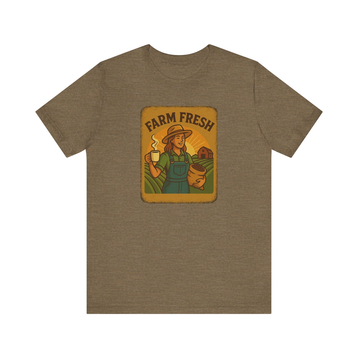 Farm Fresh Unisex Jersey Tee - Pipeline Roast Co.