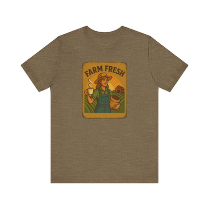 Farm Fresh Unisex Jersey Tee - Pipeline Roast Co.