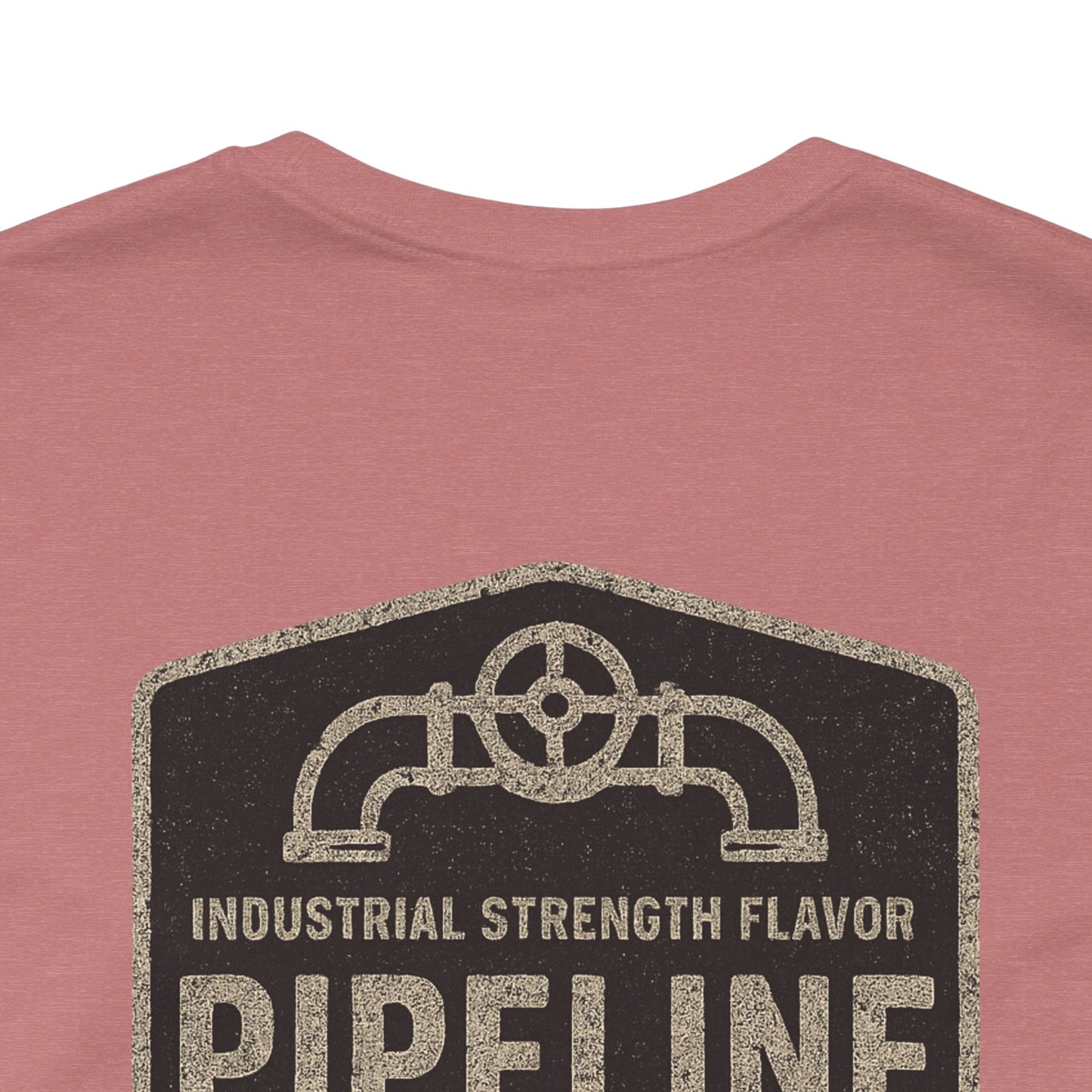 Vintage Pipeline Roast Co. Industrial Emblem T-Shirt – Distressed Workwear Coffee Tee