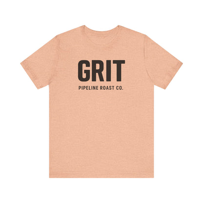 Bold Grit Tee for Coffee Lovers, Casual Unisex Shirt, Perfect Gift for Baristas, Coffee Enthusiasts, Motivational Apparel