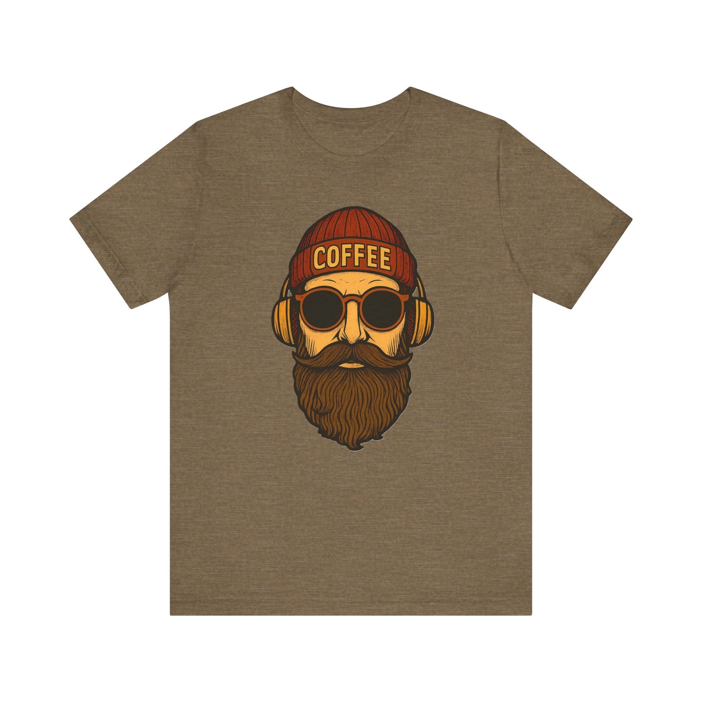 Coffee Lover's Unisex Tee - Perfect for Baristas, Father's Day, Casual Wear, Gifts, Coffee Shop Vibe, Hipster Style