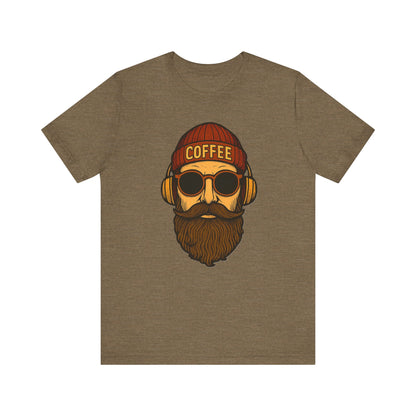 Coffee Lover's Unisex Tee - Perfect for Baristas, Father's Day, Casual Wear, Gifts, Coffee Shop Vibe, Hipster Style