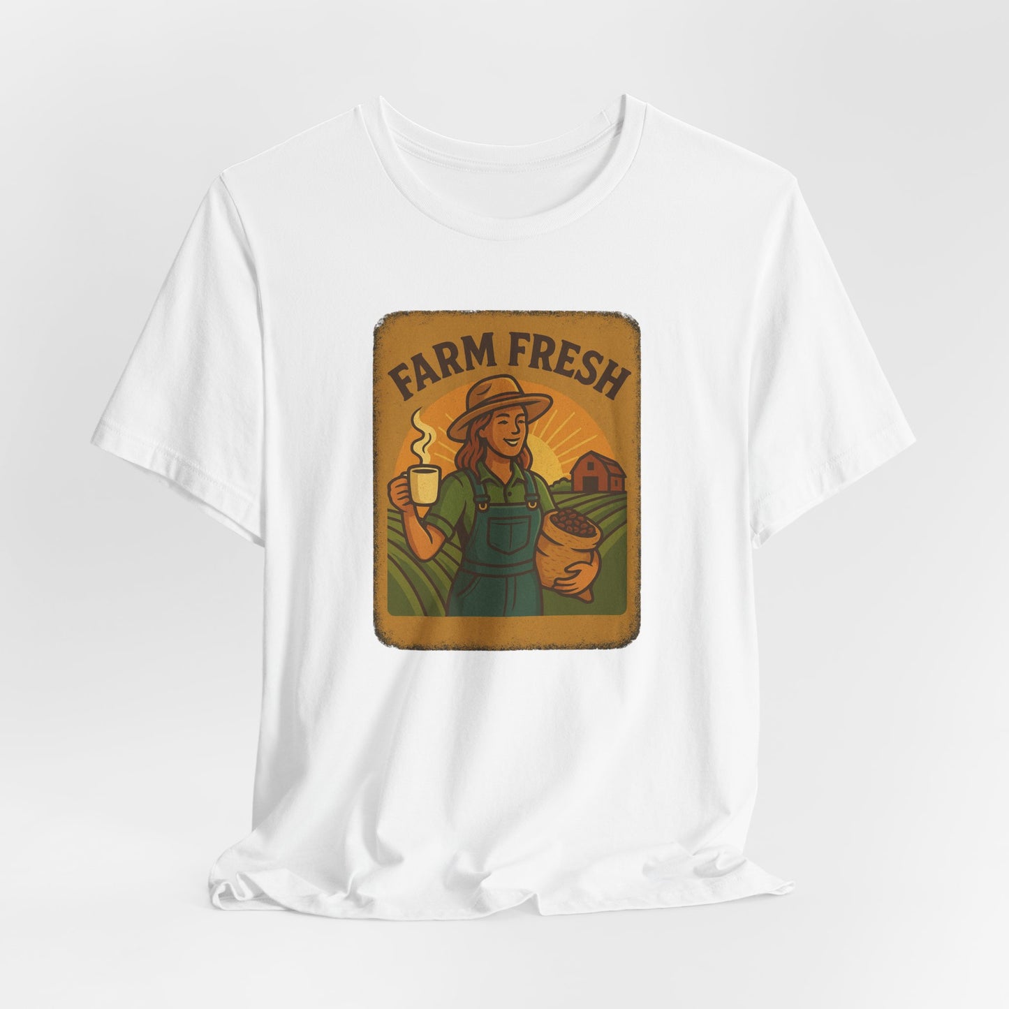 Farm Fresh Unisex Jersey Tee - Pipeline Roast Co.