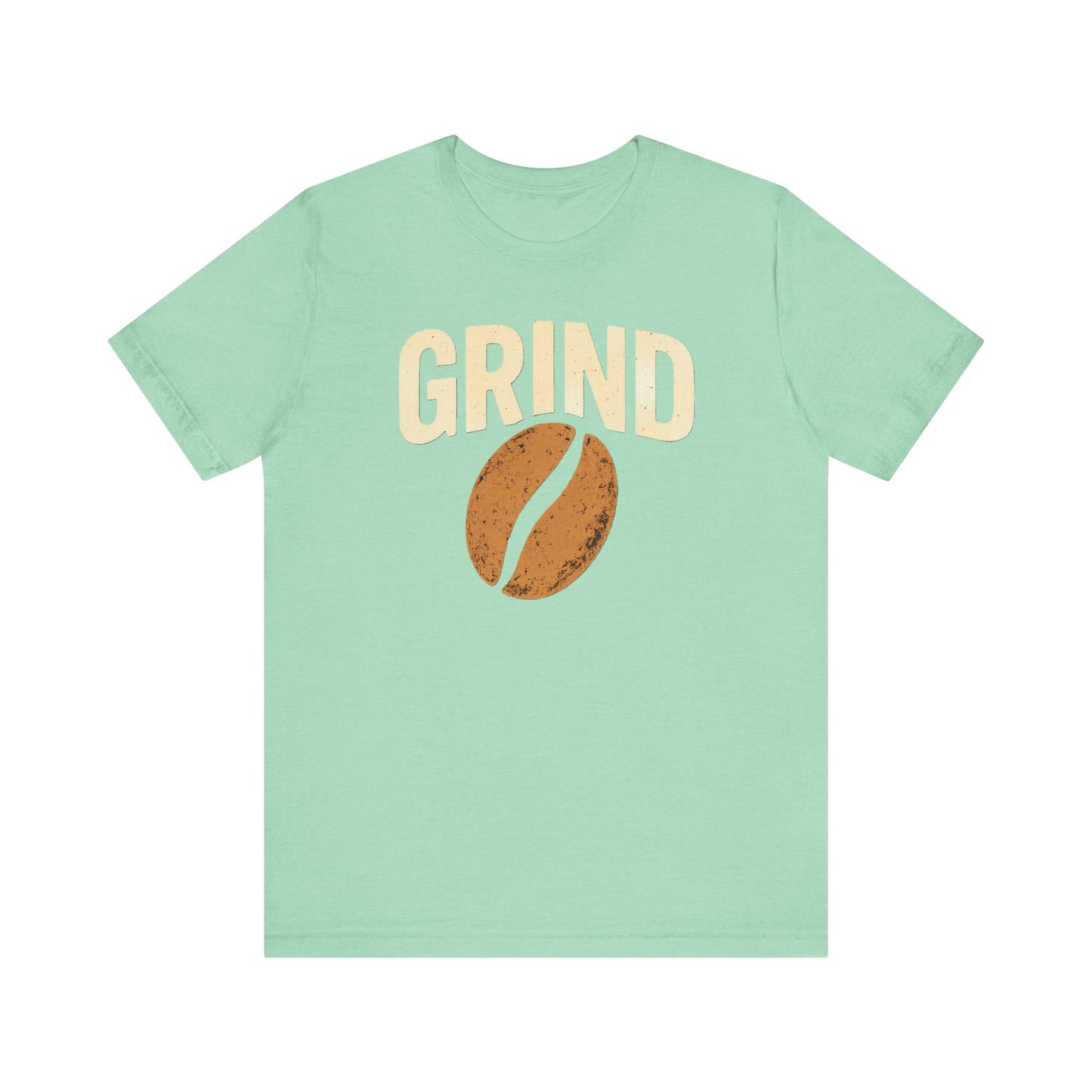 Coffee Lover's Grind Tee, Unisex Short Sleeve Shirt, Perfect Gift for Baristas, Casual Coffee Shop Style, Great for Birthdays, Coffee Days