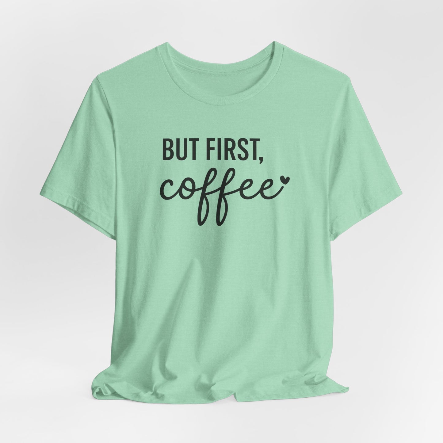 Coffee Lover Tee, Casual Unisex Tee, Gift for Coffee Lovers, Fun Graphic Tee, Daily Wear, Birthday Gift