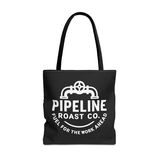 Pipeline Roast Co. 18x18 Branded Tote Bag – Durable Polyester Carryall for Everyday Use