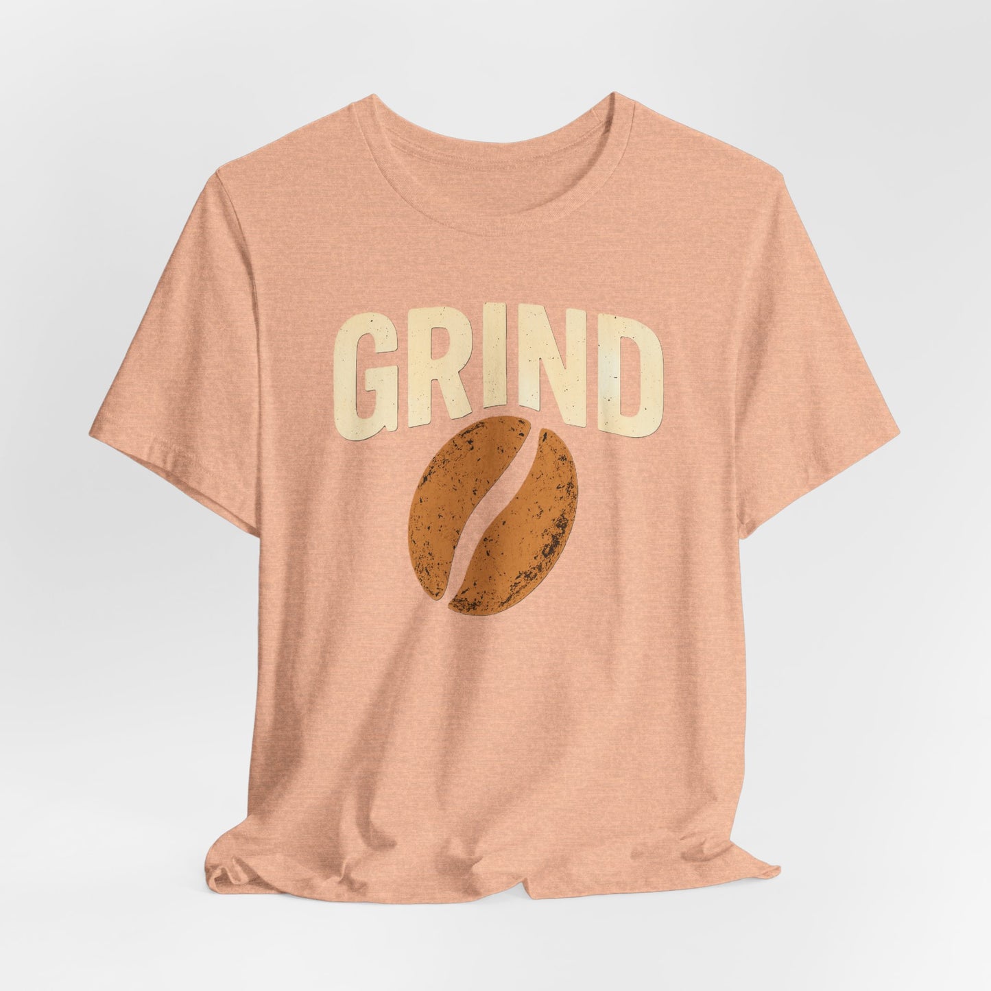 Coffee Lover's Grind Tee, Unisex Short Sleeve Shirt, Perfect Gift for Baristas, Casual Coffee Shop Style, Great for Birthdays, Coffee Days