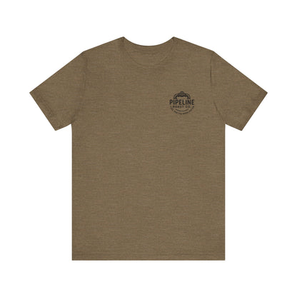 Pipeline Roast Co. Branded Classic Unisex Jersey Short Sleeve Tee - Soft, Breathable Cotton | Bella+Canvas